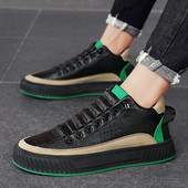 Pantofi casual pentru bărbați 2023, pantofi pentru bărbați, cu șireturi, pantofi de bord, respirabili, pantofi sport, încălțăminte atletică confortabilă, pantofi cu platformă pentru bărbați