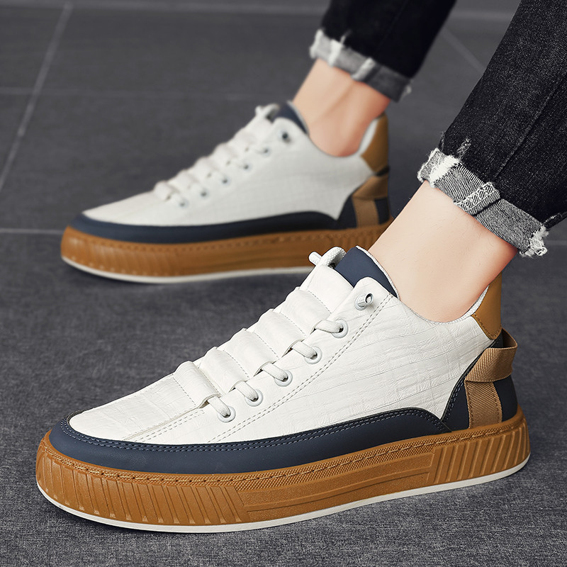 Pantofi casual pentru bărbați 2023, pantofi pentru bărbați, cu șireturi, pantofi de bord, respirabili, pantofi sport, încălțăminte atletică confortabilă, pantofi cu platformă pentru bărbați