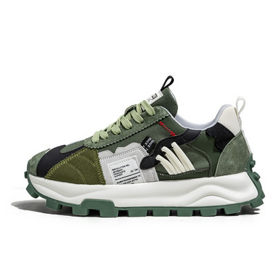 Pantofi casual pentru bărbați, talpă durabilă, pantofi pentru bărbați, la modă nouă, cu șireturi, cu plasă, respirabil, rezistenți, pantofi sport Zapatillas Hombre