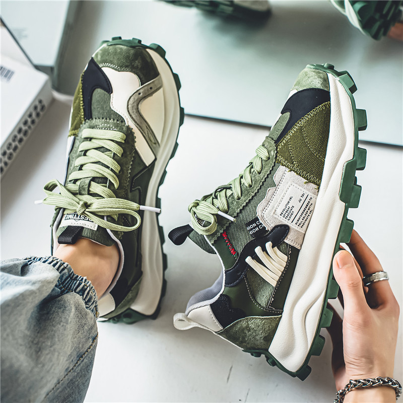 Pantofi casual pentru bărbați, talpă durabilă, pantofi pentru bărbați, la modă nouă, cu șireturi, cu plasă, respirabil, rezistenți, pantofi sport Zapatillas Hombre