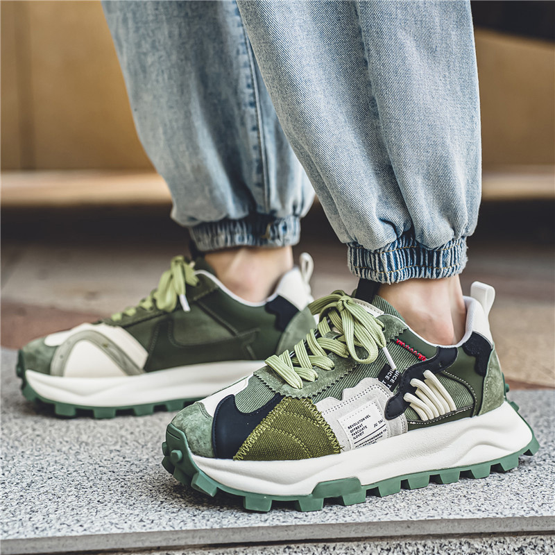 Pantofi casual pentru bărbați, talpă durabilă, pantofi pentru bărbați, la modă nouă, cu șireturi, cu plasă, respirabil, rezistenți, pantofi sport Zapatillas Hombre