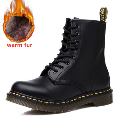 Nove Coturno muške kožne cipele Visoke modne zimske tople cipele za snijeg Gležnjače Čizme za par Unisex