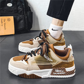 Pantofi noi pentru bărbați, ocazional, comozi, pantofi sport, la modă, pantofi cu șireturi, talpă moale, pantofi ușori pentru bărbați, pantofi respirabili