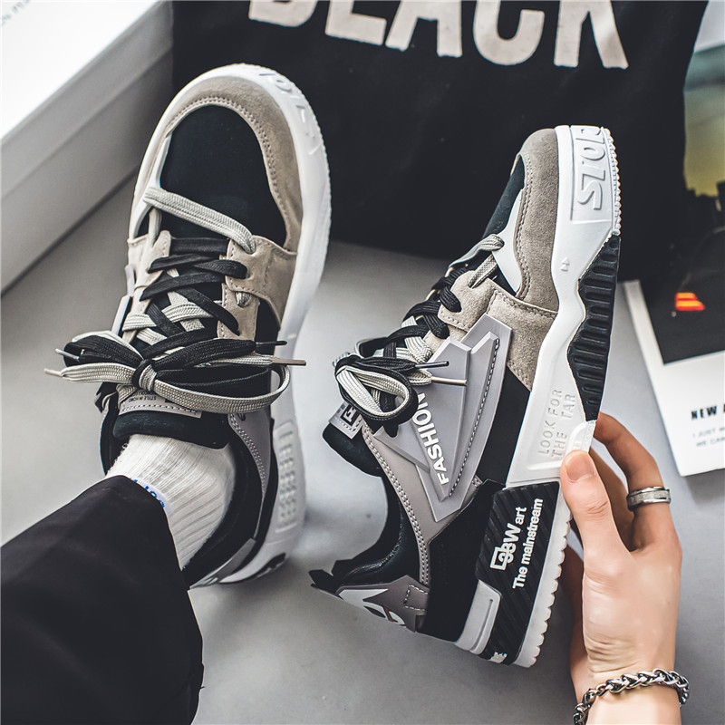 Pantofi noi pentru bărbați, ocazional, comozi, pantofi sport, la modă, pantofi cu șireturi, talpă moale, pantofi ușori pentru bărbați, pantofi respirabili