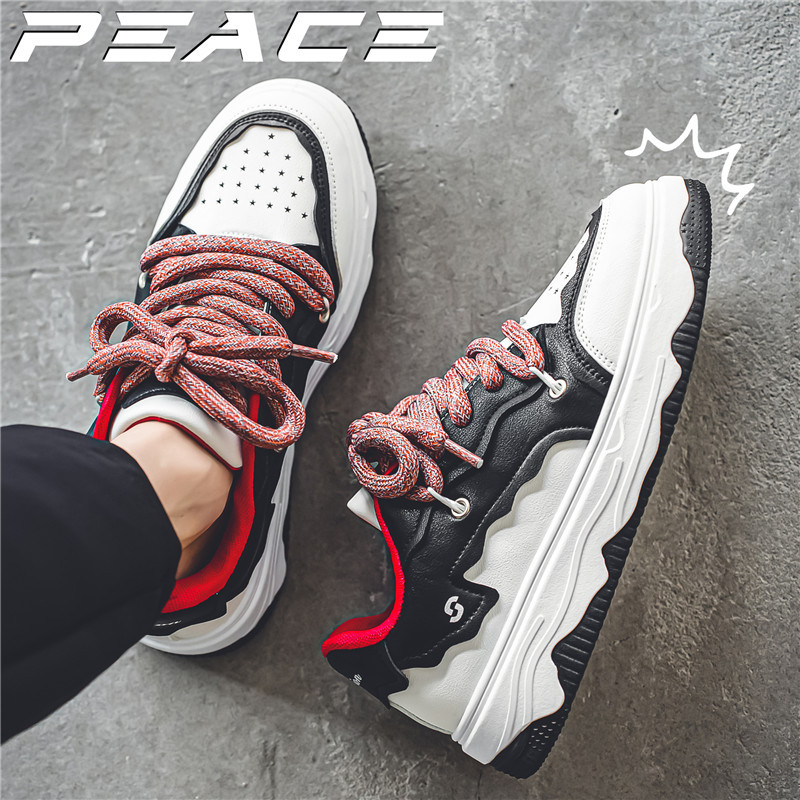 Mados Studentų sportbačiai Vyriški laisvalaikio batai Lauko Platforminiai Sportiniai Batai Suvarstomi Sportiniai Batai Vyriški Zapatillas Hombre