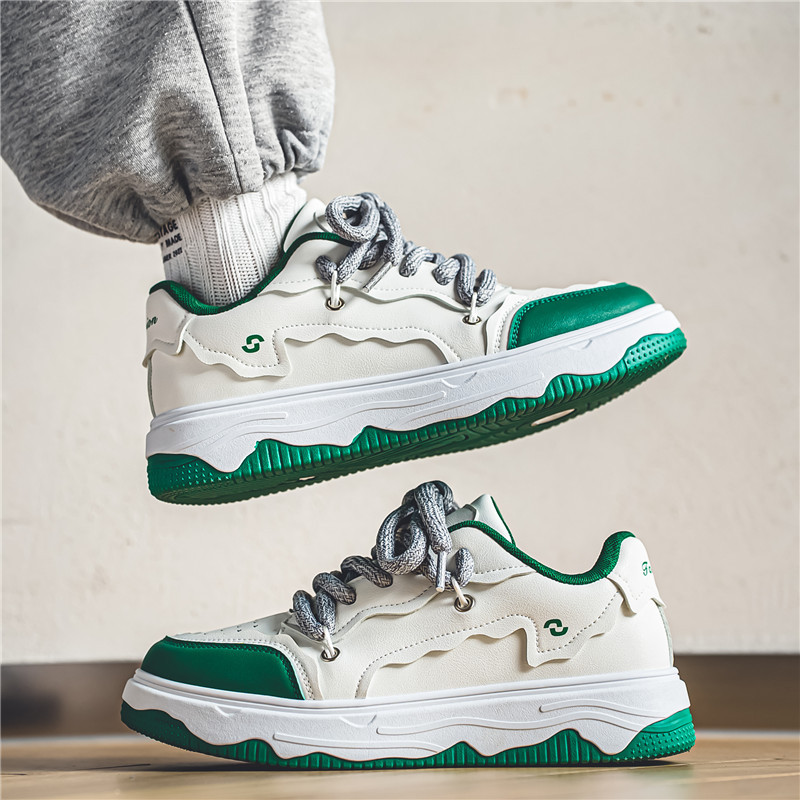 Mados Studentų sportbačiai Vyriški laisvalaikio batai Lauko Platforminiai Sportiniai Batai Suvarstomi Sportiniai Batai Vyriški Zapatillas Hombre