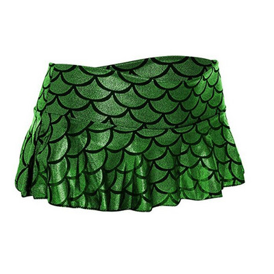 Mini fuste pentru femei cu talie joasă, cu cântare din piele lacuită, fustă de dans pentru damă, îmbrăcăminte sexy pentru club, dans la bară, plus dimensiune 7XL