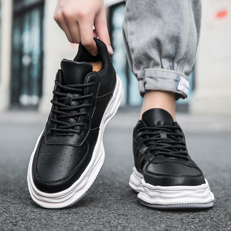 Muške cipele Trend na vezanje Sve vrste 2023. Nova ležerna obuća Sve vrste Sportske cipele Jednobojne plitke muške niske cipele