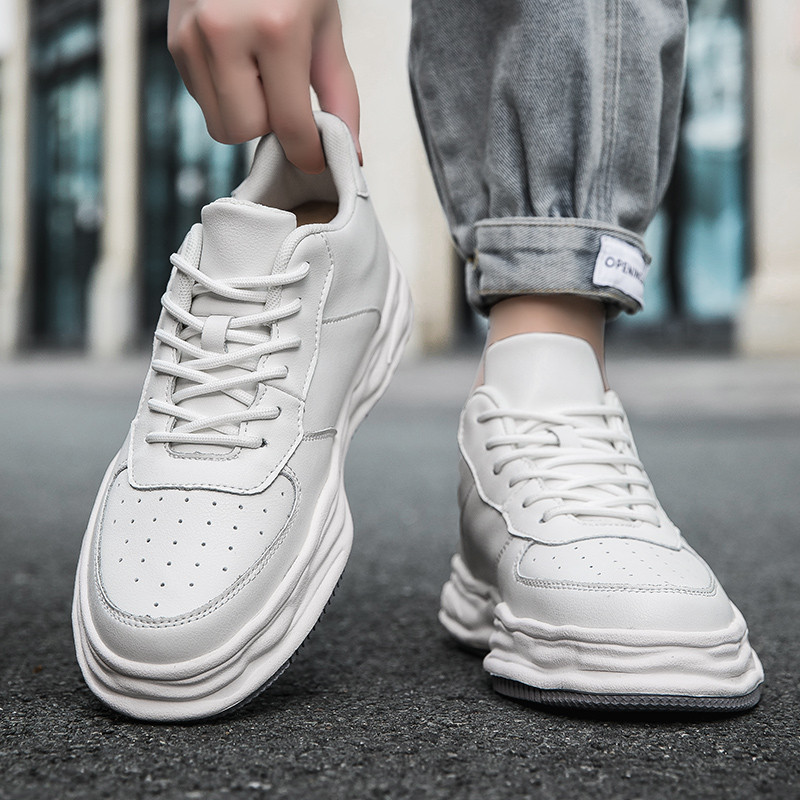 Muške cipele Trend na vezanje Sve vrste 2023. Nova ležerna obuća Sve vrste Sportske cipele Jednobojne plitke muške niske cipele