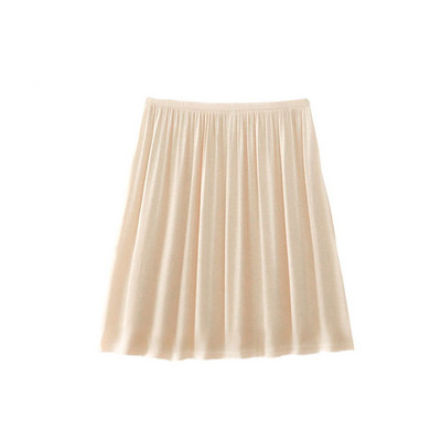 Vruće nove anti-prozirne donje haljine donje haljine unutarnje ženske ljetne tanke modalne čiste bijele donje suknje protiv izlaganja zaštitnoj suknji