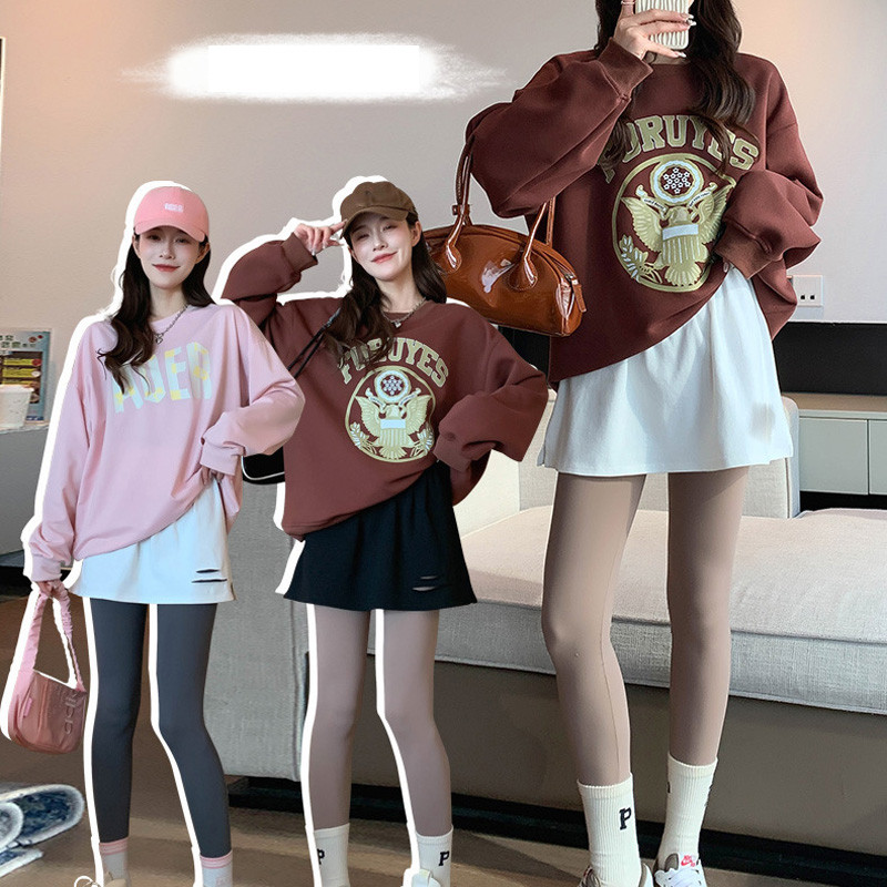 Moteriški balti medvilniniai netikri marškiniai su uodega netaisyklingas sijonas Mergaitei netikra palaidinė megztinis su uodega Madingas „pasidaryk pats“ nuimamas A formos apatinis sijonas