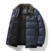 Ανδρικά 5XL Parkas Ζεστά χοντρά βελούδινα μπουφάν Ανδρικά χαλαρά αντιανεμικά μπουφάν για άντρες Business Casual χειμωνιάτικο παλτό