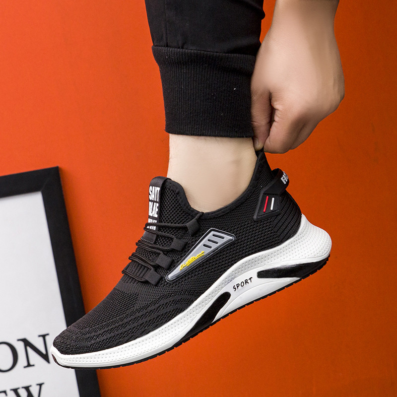 Ανδρικά ελαφριά αθλητικά παπούτσια που αναπνέουν 2023 Ανδρικά παπούτσια Casual mesh Άνετα αθλητικά παπούτσια για τζόκινγκ Lace-up Zapatos Para Hombres