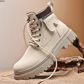 2024. Muške čizme Ležerne zimske cipele s visokom platformom Kožne vanjske luksuzne radne sigurnosne tenisice Chelsea Cowboy Tactical