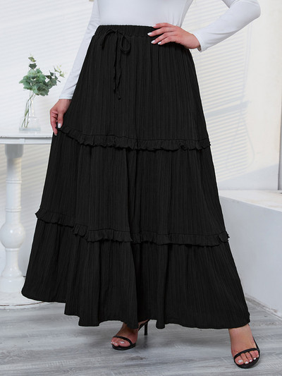 2023, vară, toamnă, fuste lungi pentru femei, fuste lungi, linie A, pentru femei, cu talie înaltă, fuste lungi sexy pentru femei, plus dimensiune 4XL