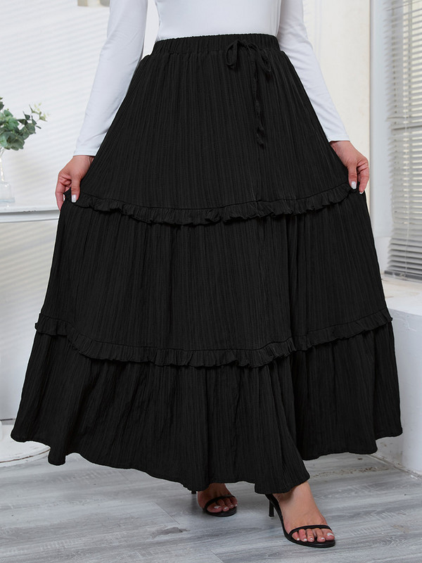 2023, vară, toamnă, fuste lungi pentru femei, fuste lungi, linie A, pentru femei, cu talie înaltă, fuste lungi sexy pentru femei, plus dimensiune 4XL