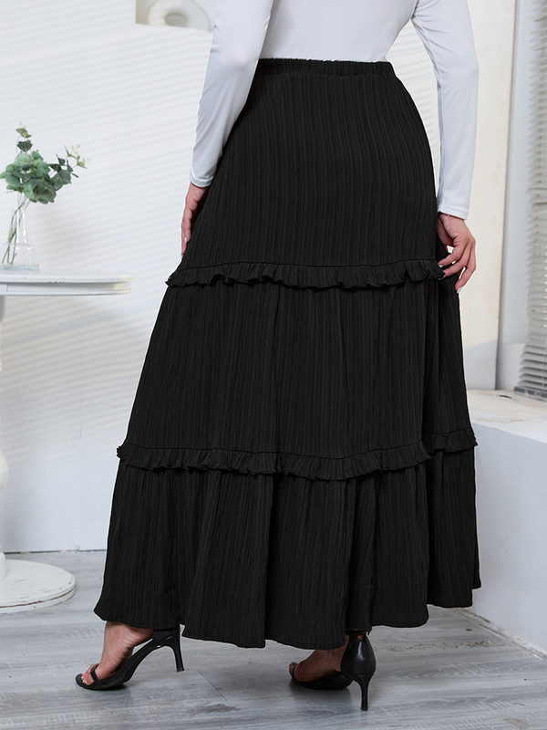 2023, vară, toamnă, fuste lungi pentru femei, fuste lungi, linie A, pentru femei, cu talie înaltă, fuste lungi sexy pentru femei, plus dimensiune 4XL