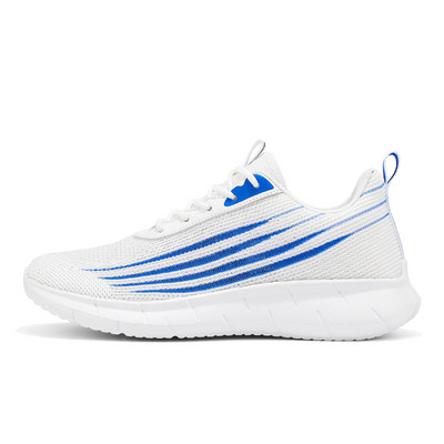 Muške cipele za slobodno vrijeme Muške lagane prozračne tenisice Vulkanizirana mreža Fluorescentne udobne sportske cipele za trčanje Cipele za muškarce