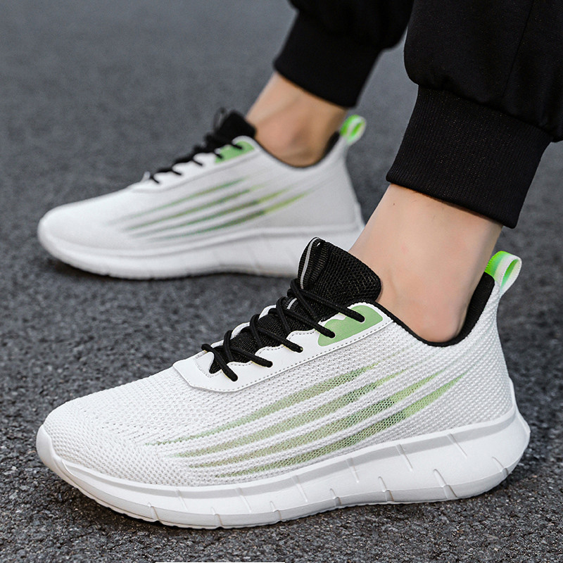 Muške cipele za slobodno vrijeme Muške lagane prozračne tenisice Vulkanizirana mreža Fluorescentne udobne sportske cipele za trčanje Cipele za muškarce