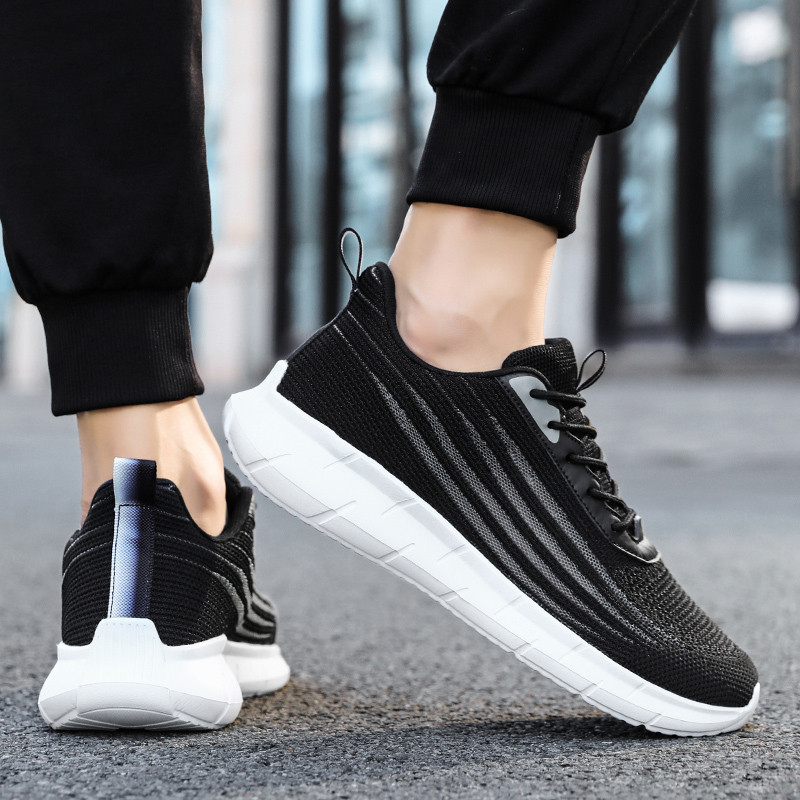 Muške cipele za slobodno vrijeme Muške lagane prozračne tenisice Vulkanizirana mreža Fluorescentne udobne sportske cipele za trčanje Cipele za muškarce