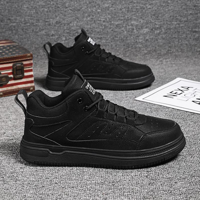 Încălțăminte bărbați mărime mare Mărimea 48 Pantofi sport ocazional Respirabil Toamnă și iarnă Versatil Înaltă jder Pantofi Adolescenți Retro