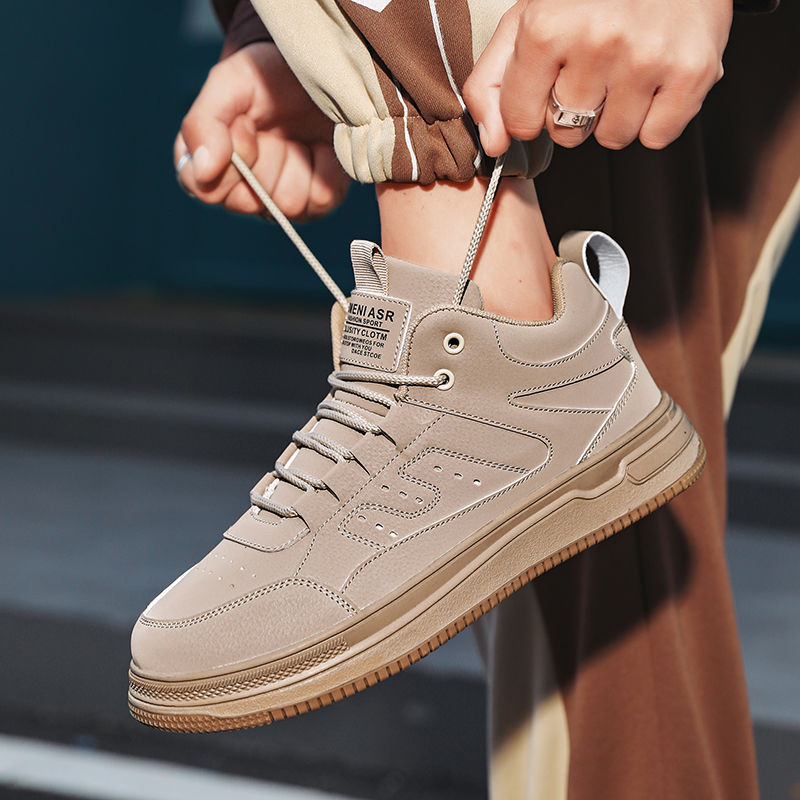 Încălțăminte bărbați mărime mare Mărimea 48 Pantofi sport ocazional Respirabil Toamnă și iarnă Versatil Înaltă jder Pantofi Adolescenți Retro