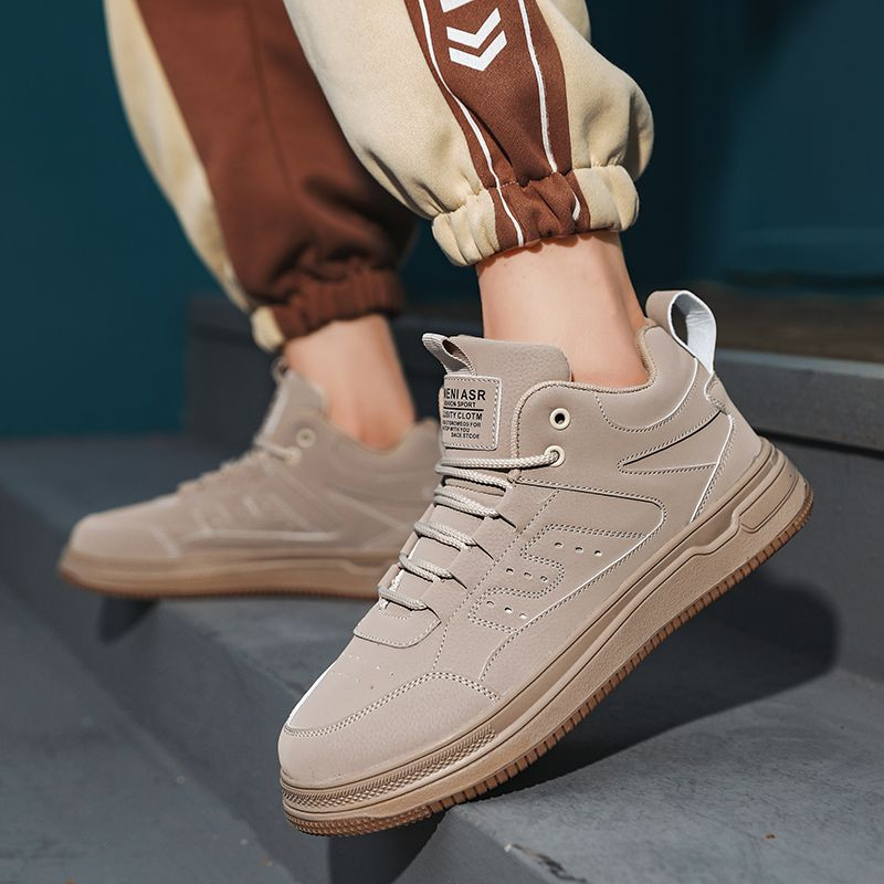 Încălțăminte bărbați mărime mare Mărimea 48 Pantofi sport ocazional Respirabil Toamnă și iarnă Versatil Înaltă jder Pantofi Adolescenți Retro