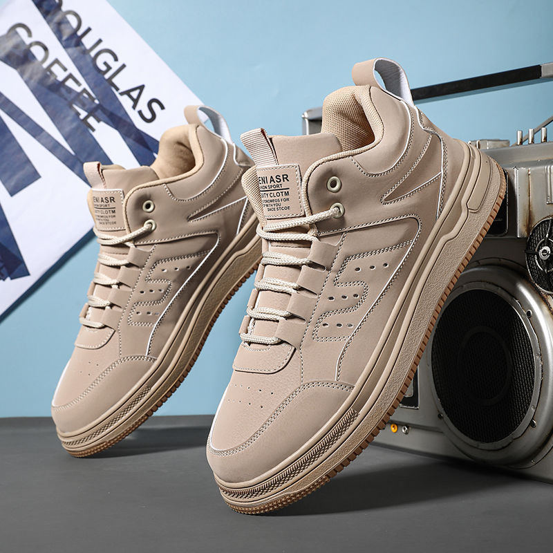 Încălțăminte bărbați mărime mare Mărimea 48 Pantofi sport ocazional Respirabil Toamnă și iarnă Versatil Înaltă jder Pantofi Adolescenți Retro