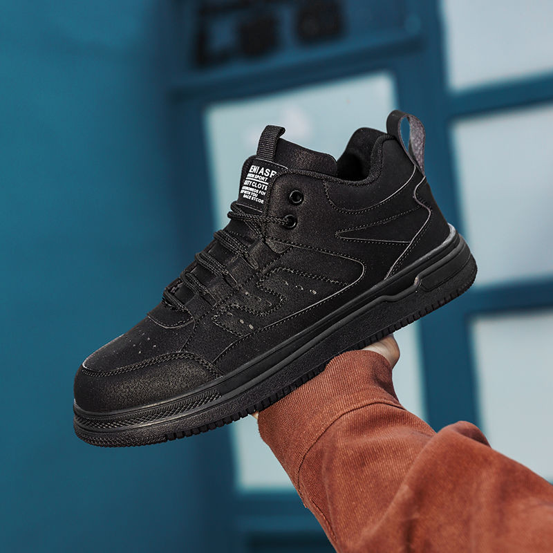 Încălțăminte bărbați mărime mare Mărimea 48 Pantofi sport ocazional Respirabil Toamnă și iarnă Versatil Înaltă jder Pantofi Adolescenți Retro