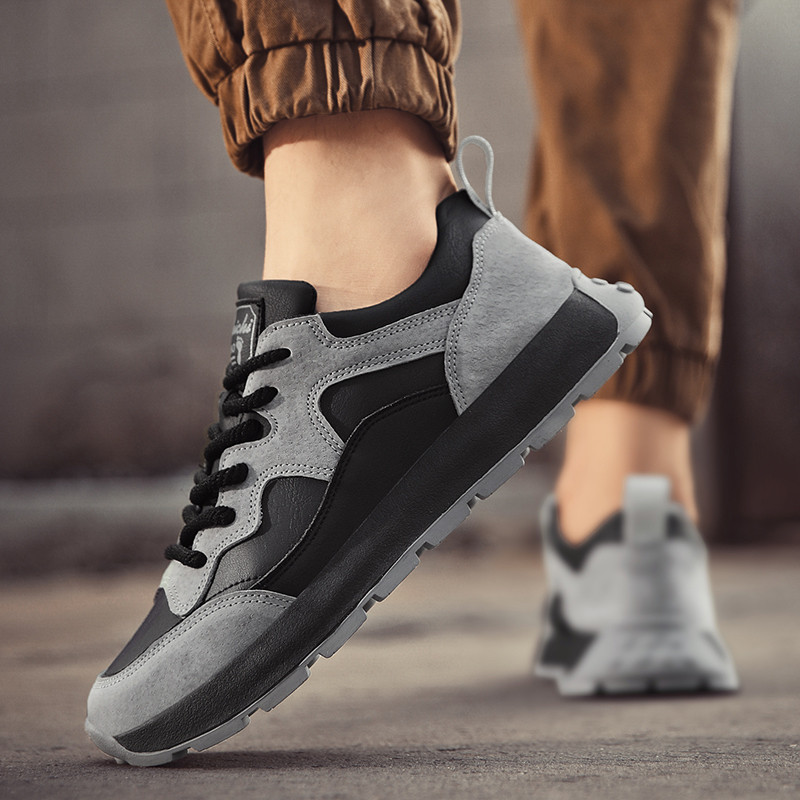 Pantofi pentru bărbați ușoare, comode, pantofi sport ocazional, pantofi de jogging, modă, respirabili, anti-alunecare, rezistente la uzură