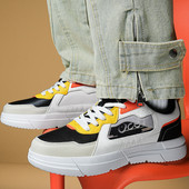 Ležerne tenisice Muške cipele za skejtbord Na vezanje Modne ravne cipele za hodanje Prozračne muške cipele Izdržljive Zapatos Para Hombres