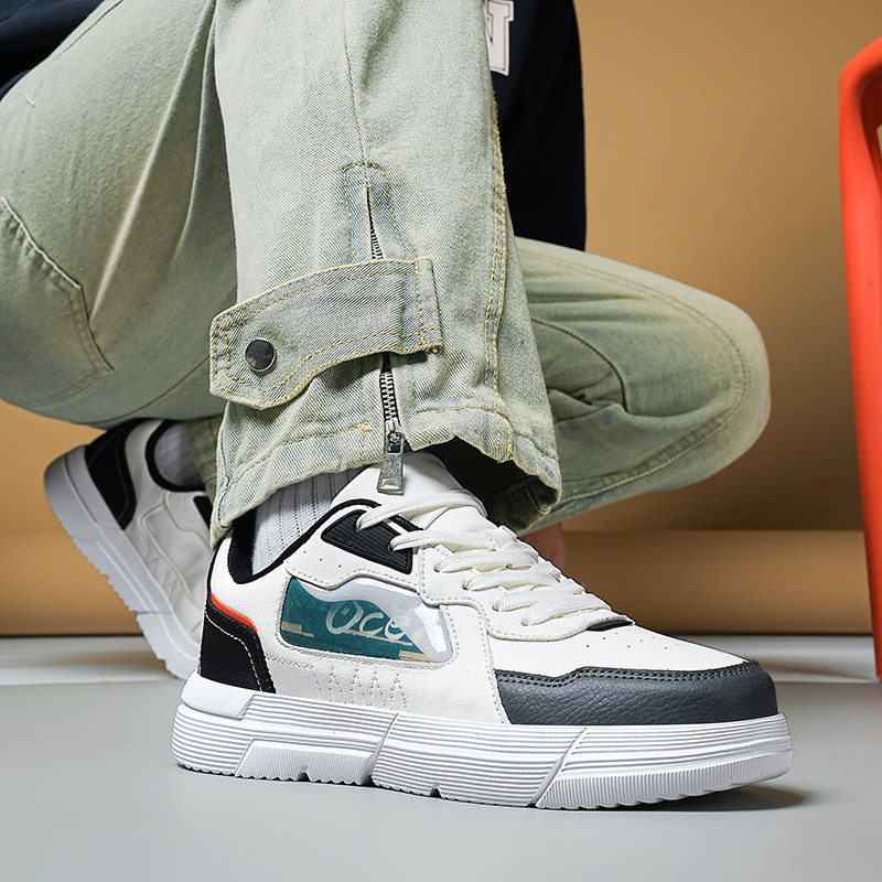 Ležerne tenisice Muške cipele za skejtbord Na vezanje Modne ravne cipele za hodanje Prozračne muške cipele Izdržljive Zapatos Para Hombres