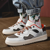 2023. Muške cipele Jesen Nove ravne prozračne modne tenisice na vezanje Muške udobne sportske aktivnosti na otvorenom Izdržljive Zapatillas Hombre