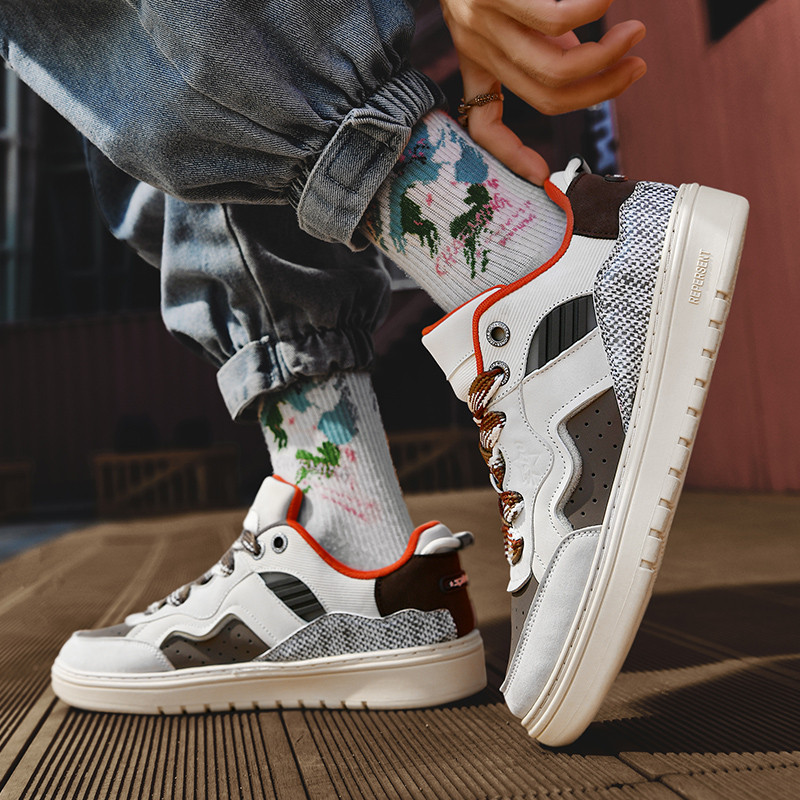 2023. Muške cipele Jesen Nove ravne prozračne modne tenisice na vezanje Muške udobne sportske aktivnosti na otvorenom Izdržljive Zapatillas Hombre