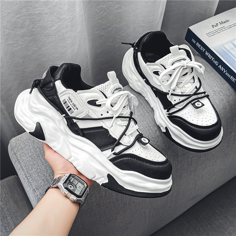 Pantofi pentru bărbați, pantofi de lux, albi, groși, pentru femei, pentru alergare, pantofi casual, la modă, ușoare, pentru bărbați, tenis, sport, fitness, încălțăminte