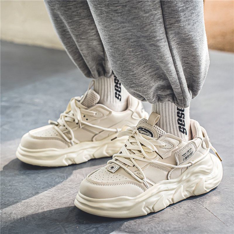 Pantofi pentru bărbați, pantofi de lux, albi, groși, pentru femei, pentru alergare, pantofi casual, la modă, ușoare, pentru bărbați, tenis, sport, fitness, încălțăminte