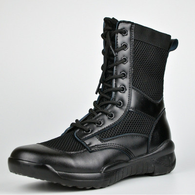 Cizme ultra-ușoare pentru bărbați, cizme de luptă, tactice militare, forțe speciale, drumeții în aer liber, plimbări, pantofi respirabili.