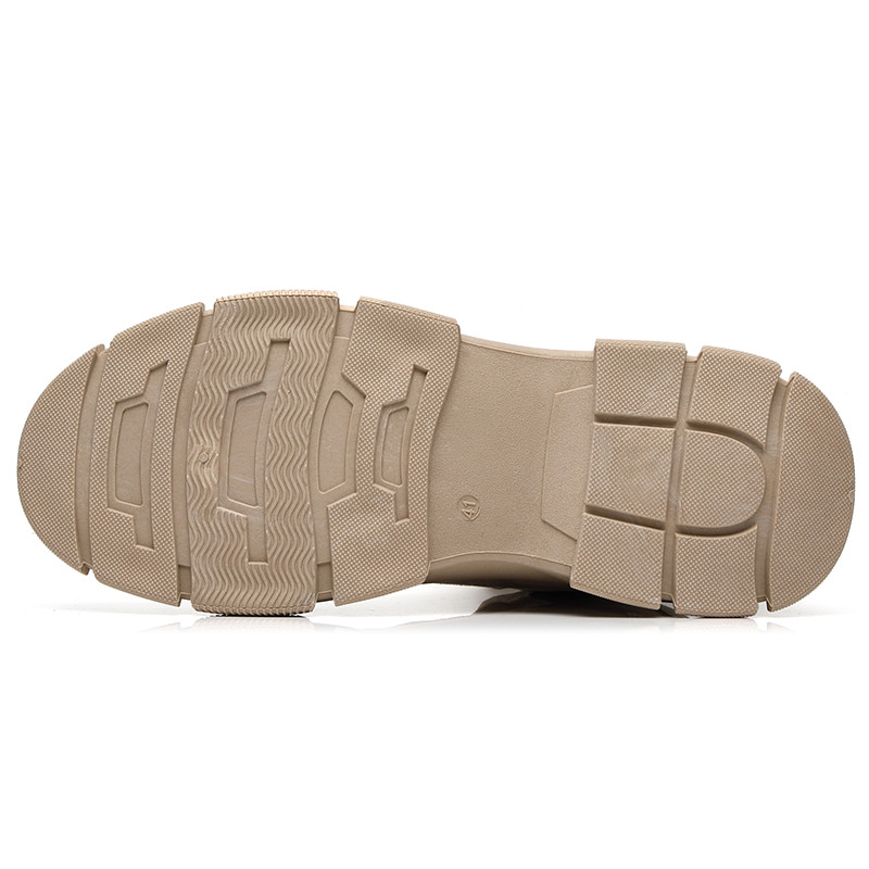 Vyriški nauji aukštos kokybės juodi darbo batai, neslystantys, patogūs laisvalaikio batai, šilti, madingi, vyriški žieminiai batai