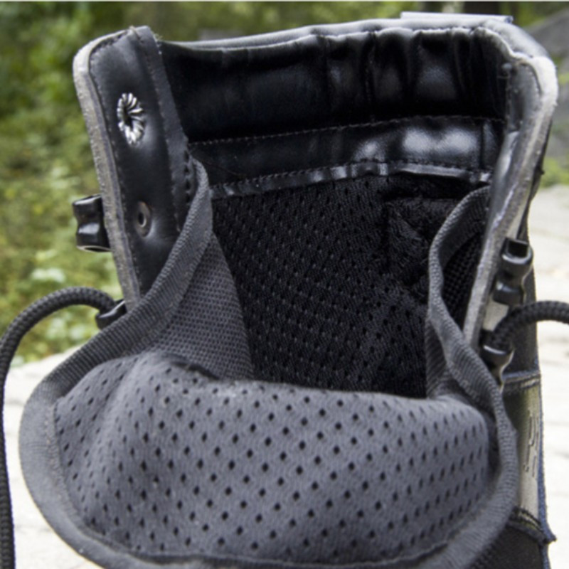 Sshooer Cizme pentru bărbați Cizme militare tactice de luptă pentru forțele speciale ale armatei Trekking în aer liber Drumeții pantofi de alpinism Pantof cald de iarnă din lână