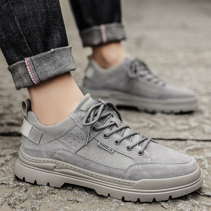 Ljeto 2023. Nove muške prozračne cipele na vezanje Udobne ležerne muške cipele Tenisice Muške izdržljive čvrste cipele s platformom