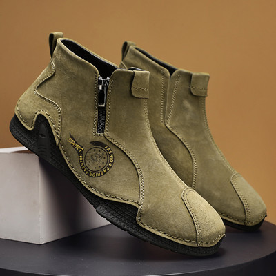 Tarpvalstybinė užsienio prekyba Didelio dydžio vyriški batai Nauji aukštakulniai Martin Batai Žieminiai vyriški laisvalaikio trumpi batai