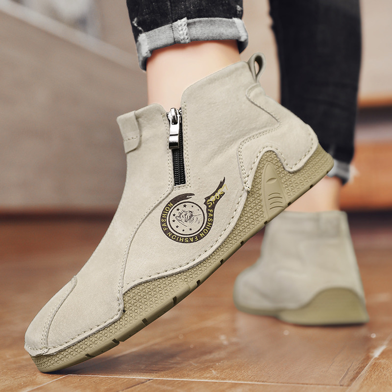 Tarpvalstybinė užsienio prekyba Didelio dydžio vyriški batai Nauji aukštakulniai Martin Batai Žieminiai vyriški laisvalaikio trumpi batai