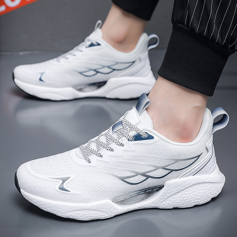 2023, pantofi sport noi, pantofi pentru bărbați, respirabili, casual, cu plasă, confort sporit cu șireturi, anti-alunecare, pantofi pentru bărbați, joasă, rezistenti la purtare