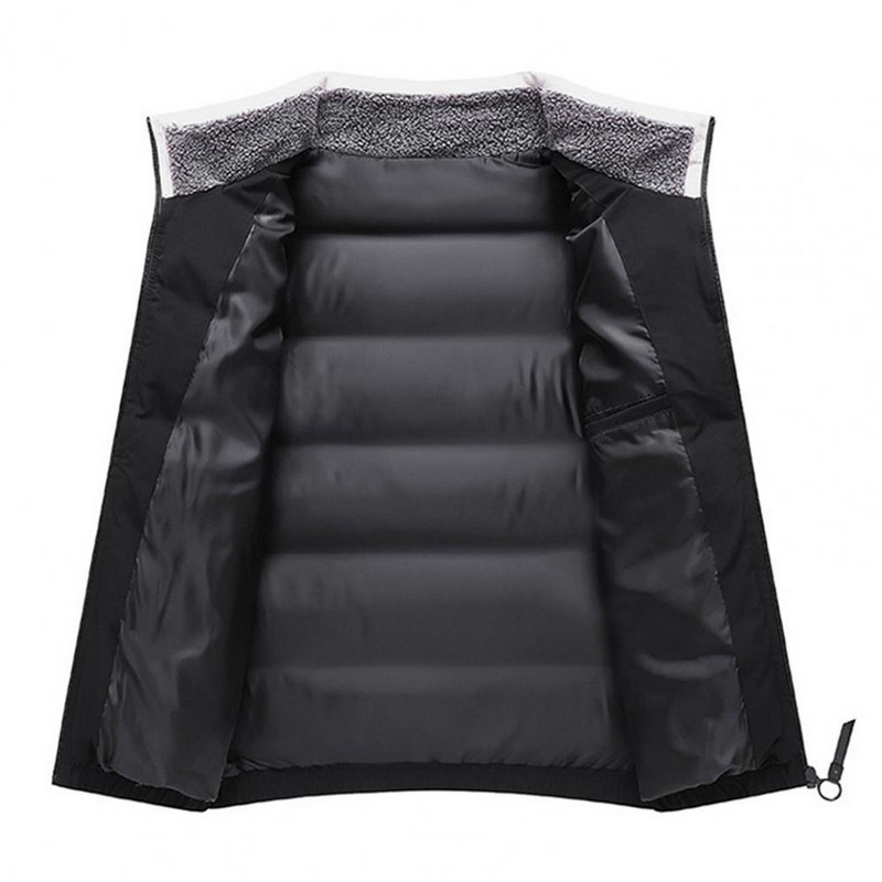 Muške parke velike veličine, krzno, pliš, zadebljana jednobojna podstava, ekstra debela zimska jakna za muškarce, radna