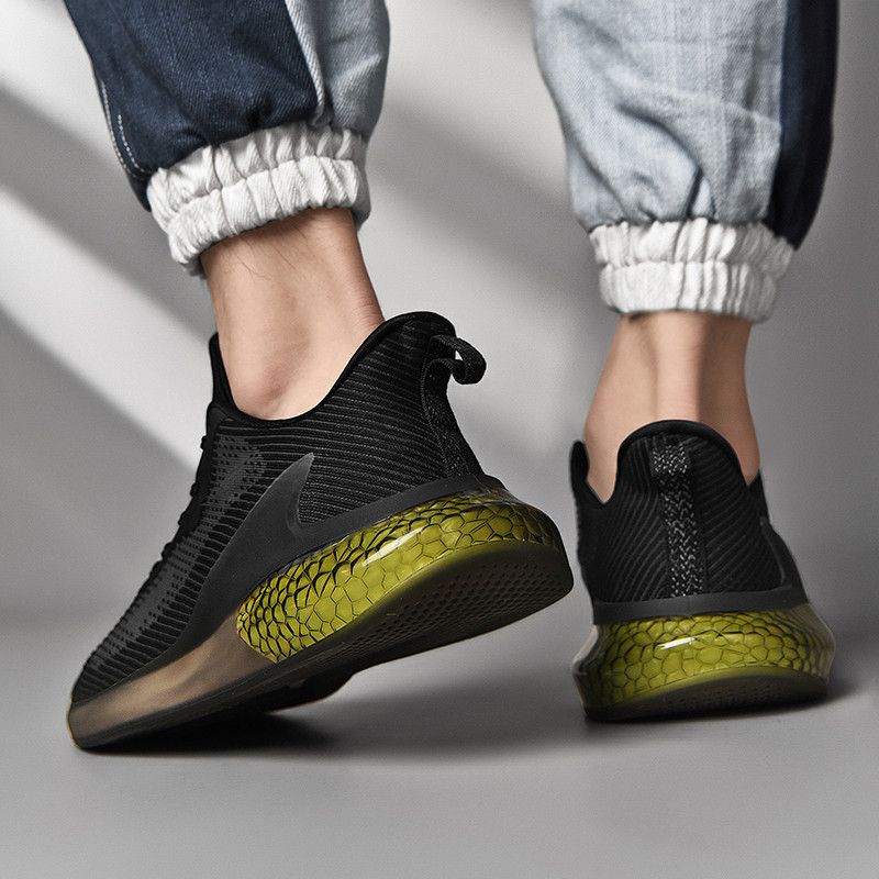 „Baasploa“ lengvi bėgimo bateliai vyrams, 2023 m. vyriški dizainerio odiniai laisvalaikio sportbačiai, suvarstomi vyriški lauko sportiniai bateliai, tenisas