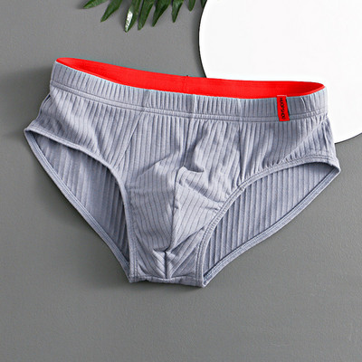 Slip din bumbac Chiloți confortabili pentru bărbați Lenjerie de corp pentru bărbați Pantaloni scurți pentru bărbați Husă Lenjerie ușoară Chiloți elastici pentru slăbire