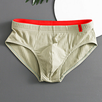 Slip din bumbac Chiloți confortabili pentru bărbați Lenjerie de corp pentru bărbați Pantaloni scurți pentru bărbați Husă Lenjerie ușoară Chiloți elastici pentru slăbire