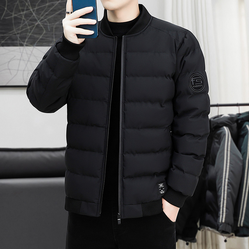 Bomber Parka Striukė Vyriška Rudeninė Lengva Beisbolo Striukė Vyriška Gatvės Apranga Korėjietiškas mados paltas Naujos tendencijos Slim Fit žieminės striukės