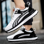 Pantofi ușori pentru bărbați, anti-alunecare, respirabili, la tendința masculină, pantofi casual, pantofi sport pentru bărbați, la modă, pantofi rezistenti pentru bărbați