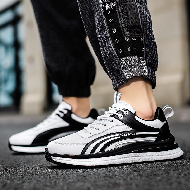 Pantofi ușori pentru bărbați, anti-alunecare, respirabili, la tendința masculină, pantofi casual, pantofi sport pentru bărbați, la modă, pantofi rezistenti pentru bărbați